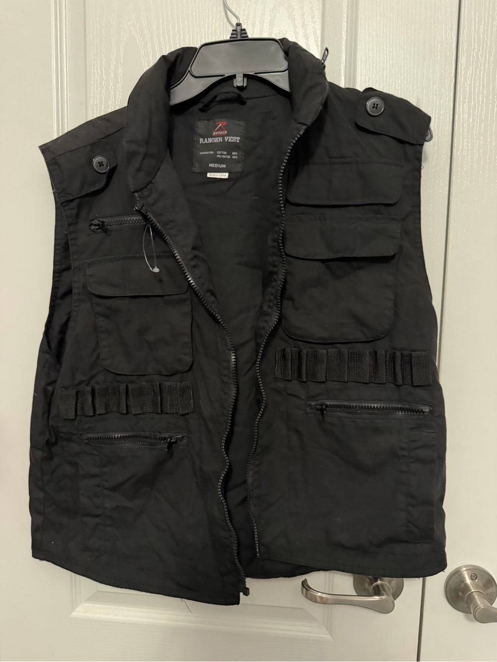 Rothco Black Ranger Utility Vest